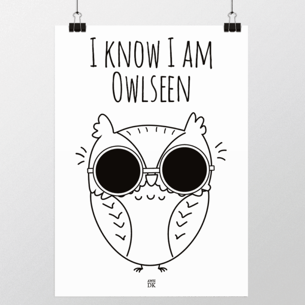 ugleset plakat